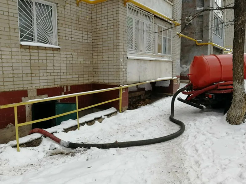 Откачка воды из подвала  Котельники